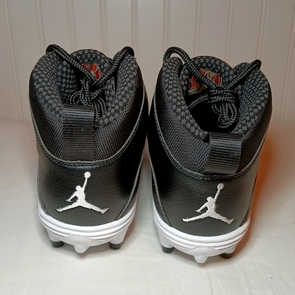 Nike Air Jordan 10 Mid TD Football Cleats - Picture 3 of 8